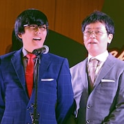 サンリオ初の芸人キャラ誕生!声優のうしろシティがダブルメガネの漫才師に