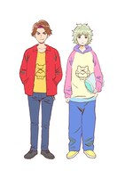 ま・み・む・メルシーズ。左から石井奇跡、YU。