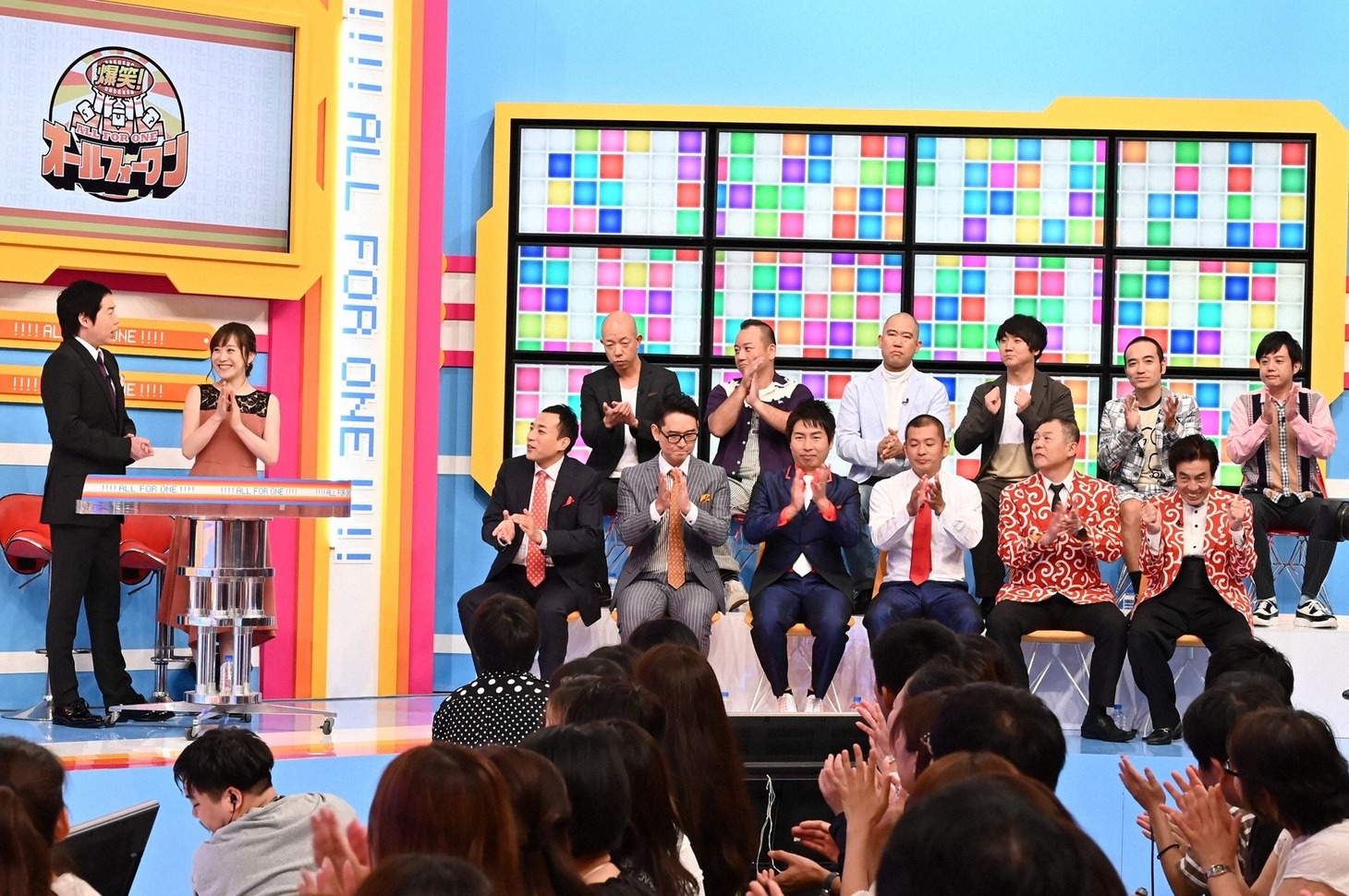 「爆笑！オールフォーワン」のワンシーン。(c)TBS