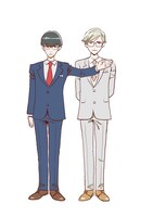 グラシッククラシック。左から阿諏訪演じる関崎秀治、金子演じる浅宮輔。