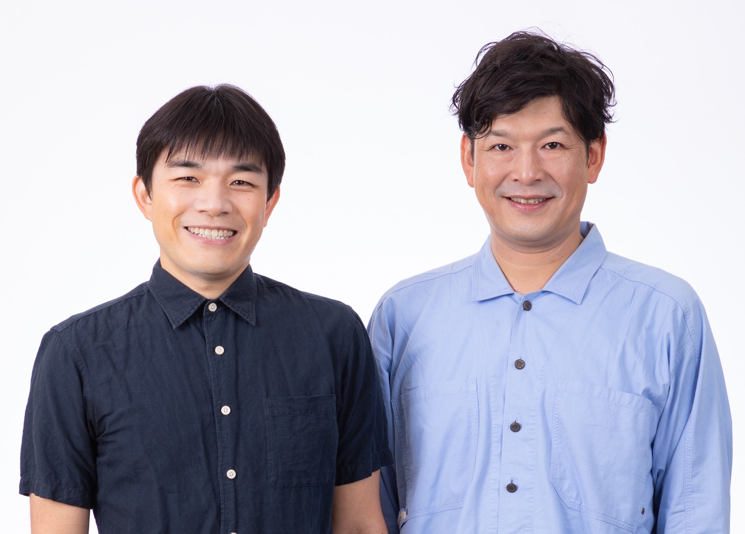 Yes-man。左が村山武蔵、右が越田裕。
