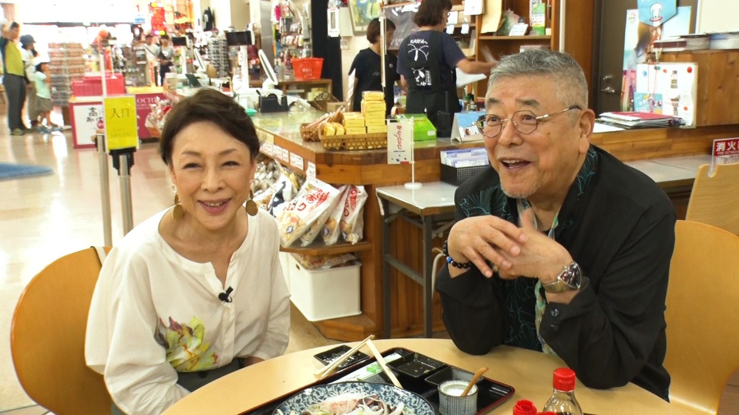 中尾彬・池波志乃夫妻 (c)ABCテレビ