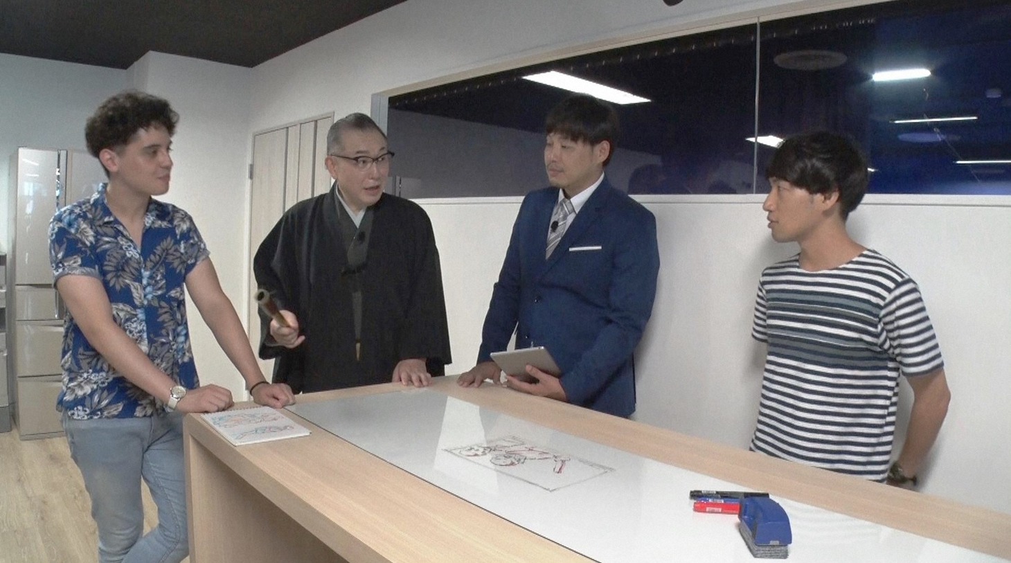 「今夜一杯どうですか？」のワンシーン。(c)TBS
