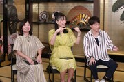 （左から）大久保佳代子、高橋ユウ、陣内智則。(c)関西テレビ