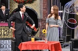 左から有吉弘行、ニコル。(c)日本テレビ