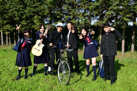 品川ヒロシ監督「リスタート」撮影中の様子。