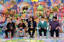 「アメトーーク！」に「私生活 芸人っぽい芸人」として出演する（左から）千鳥・大悟、納言・薄幸、見取り図・盛山、岡野陽一、空気階段・鈴木もぐら。(c)テレビ朝日