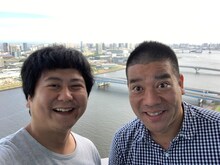 左からウーマンラッシュアワー・中川パラダイス、チェリー吉武。