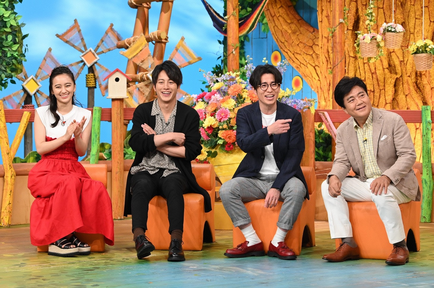 「誰だって波瀾爆笑」のワンシーン。(c)日本テレビ