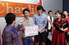 意気込みを語るザ・ギース。