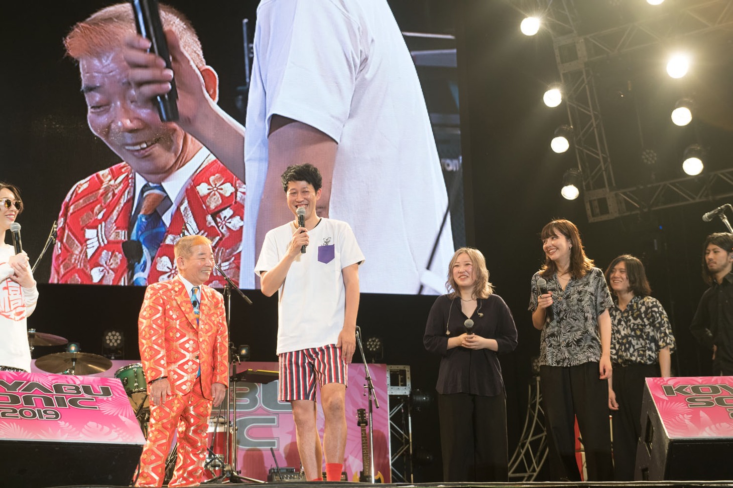 「KOYABU SONIC 2019」初日の様子。