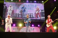 ベンジャミン・ボーナスとサンプラザ中野くん、パッパラー河合。