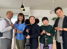 左からライセンス井本、北斗晶、ニッチェ、ライセンス藤原。(c)読売テレビ