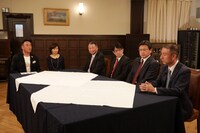 「ザ・リーダーSP『たむけん×スゴイ会社の社長たち』」のワンシーン。(c)MBS