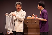 コント「叔父と甥っ子」より。