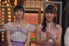 左から塚田百々花、遠藤みゆ。(c)読売テレビ