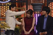 左からダウンタウン浜田、宇垣美里、北村匠海。(c)読売テレビ