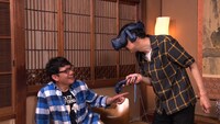 「地球規模バラエティ 芸人トラベラーVR」より。