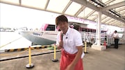 「相席食堂」に出演する野性爆弾ロッシー。(c)ABCテレビ