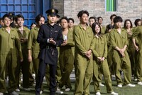 「モンストプリズン 脱獄篇」撮影中の様子。