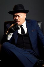 イベントの特典として用意された安田大サーカス・クロちゃんの生写真。