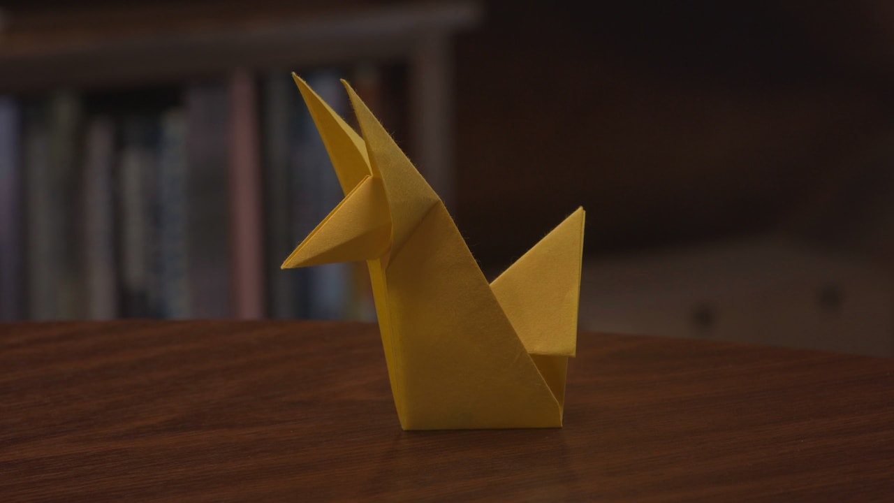 「オリガミの魔女と博士の四角い時間」より。(c)NHK