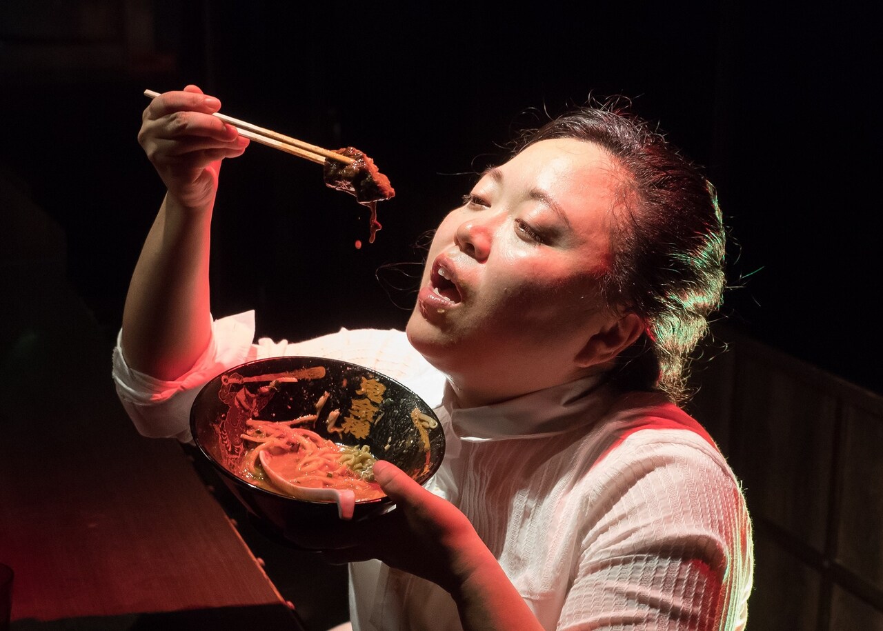 ニッチェ江上「芸歴15年のすべて」ドラマ主演で激辛ラーメン“鬼食い”