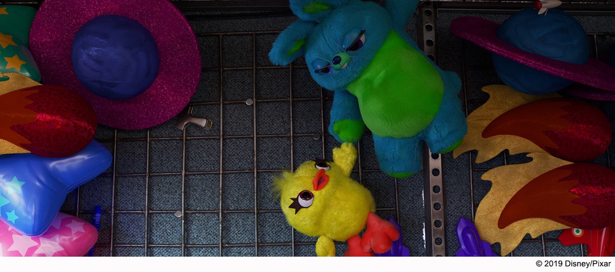 「トイ・ストーリー4」より。ダッキー＆バニーの登場シーン。