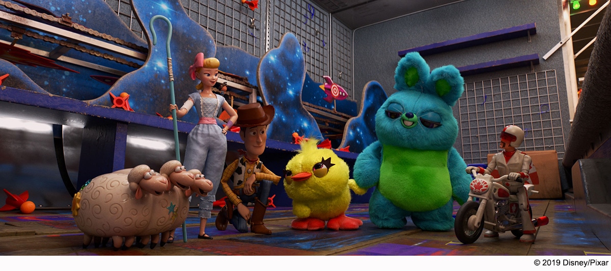 「トイ・ストーリー4」より。ダッキー＆バニーの登場シーン。