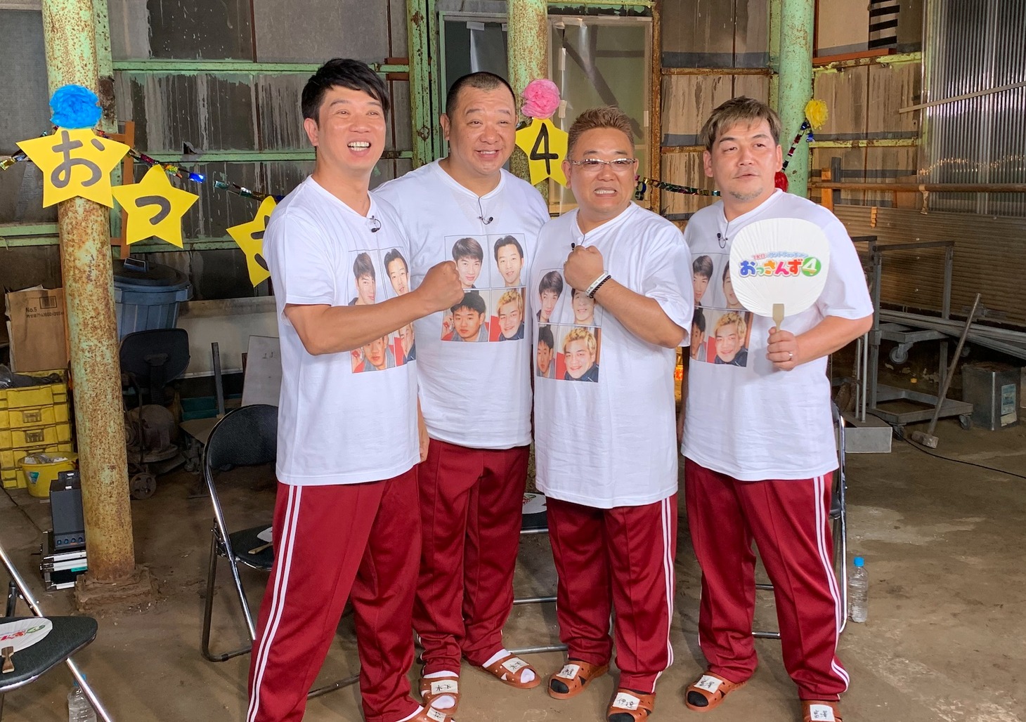 （左から）TKO、サンドウィッチマン。(c)関西テレビ