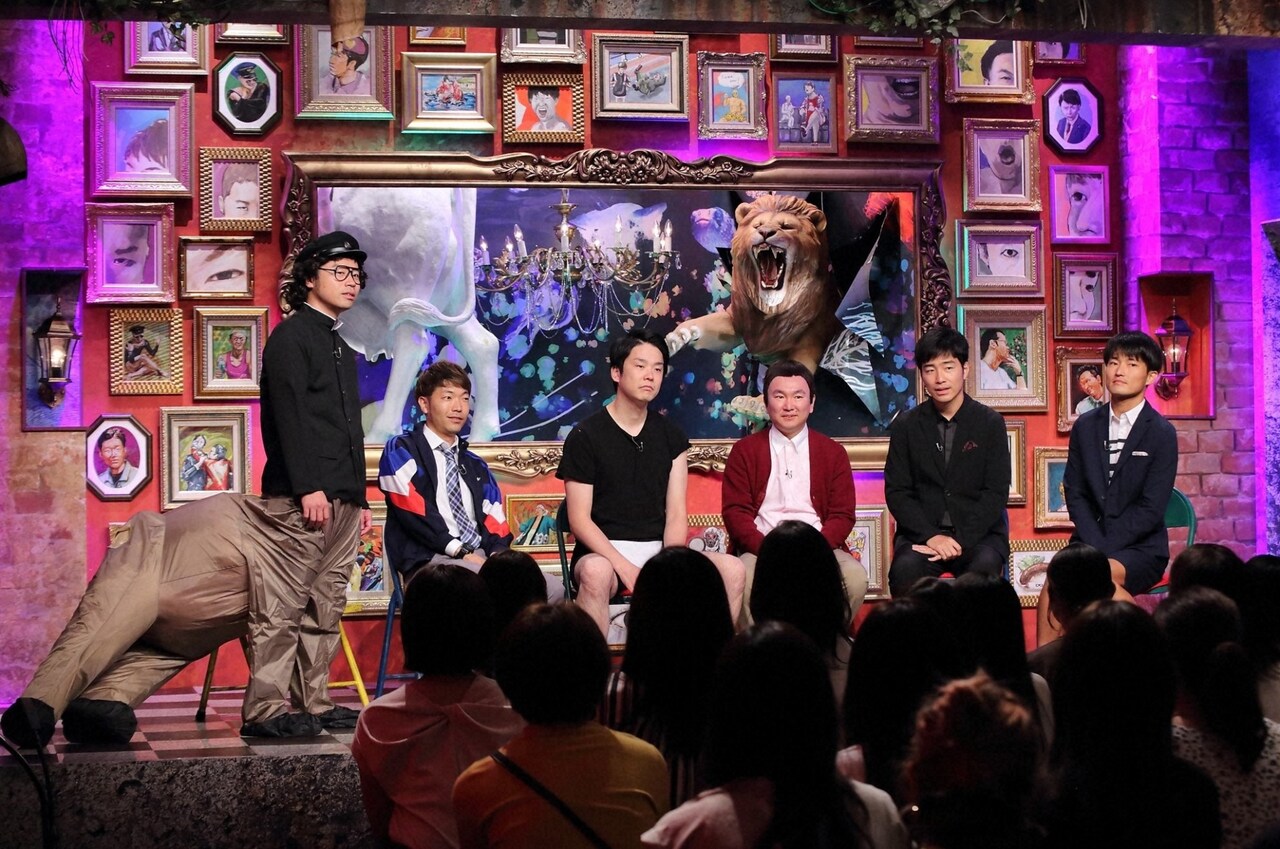 「もう少し、嫌な奴 1時間スペシャル」に出演する（左から）アキナ、かまいたち、ジャルジャル。(c)ABCテレビ