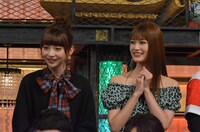 左から荻野由佳、生見愛瑠。(c)読売テレビ