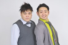 ニレンジャー。左から、林寛之、川田青澄。