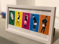 クロスバー直撃・渡邊「なべ鍋ナ～ベ展」の様子。