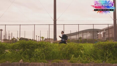 「ミュージックステーション」新PR映像のワンシーン。(c)テレビ朝日