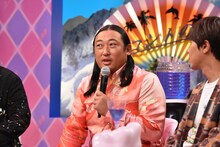 「コントの日」の会見に出席したロバート秋山。