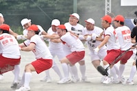 「陣取り綱引き」