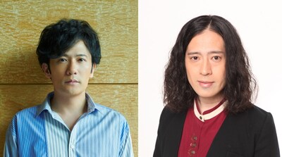 左から稲垣吾郎、ピース又吉。