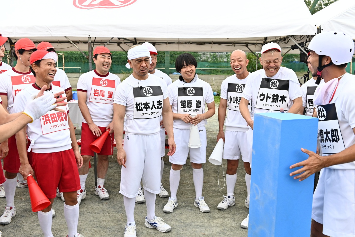 「巨大ジェンガ」内のワンシーン。(c)TBS
