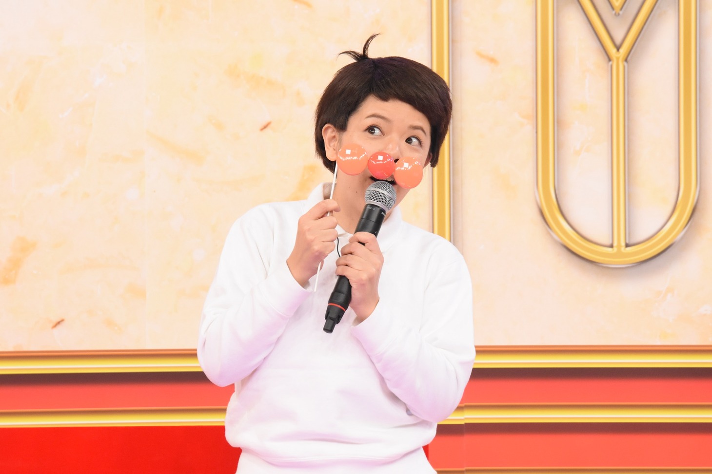 「ものまねグランプリ 秋のガチランキングスペシャル！」のワンシーン。(c)日本テレビ