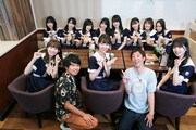 さらば青春の光と乃木坂46メンバー。(c)日本テレビ
