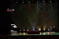 三遊亭とむ独演会のワンシーン。