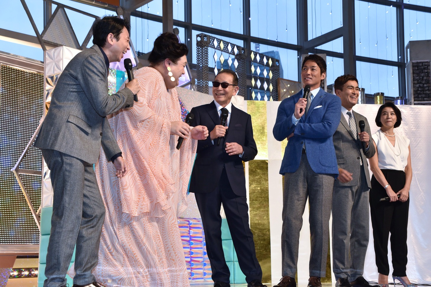 「テレ朝金曜3番組」のMC陣。