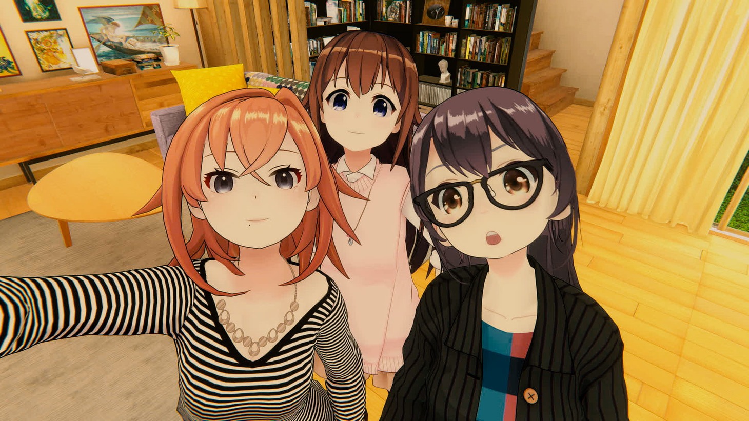 「四月一日さん家の」メインビジュアル。