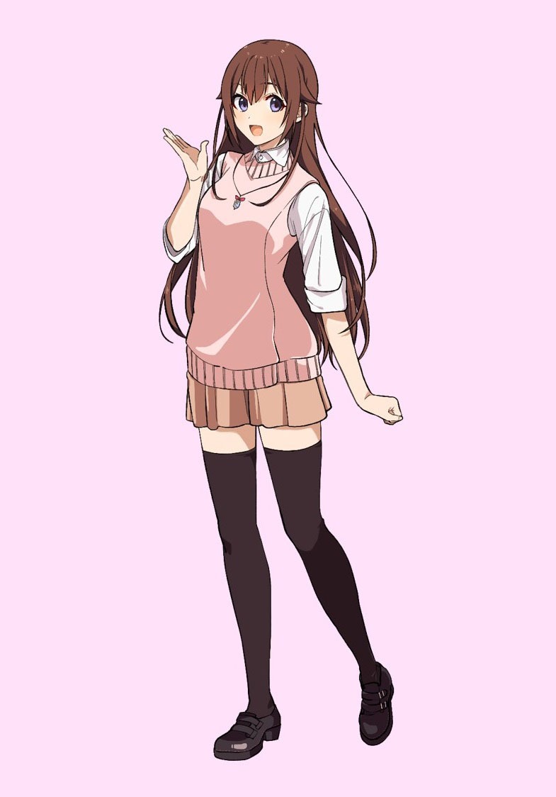 ときのそら演じる四月一日一花。