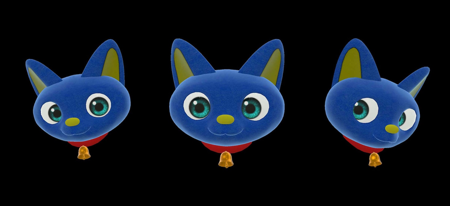 バーチャルキャラクターのなてし。