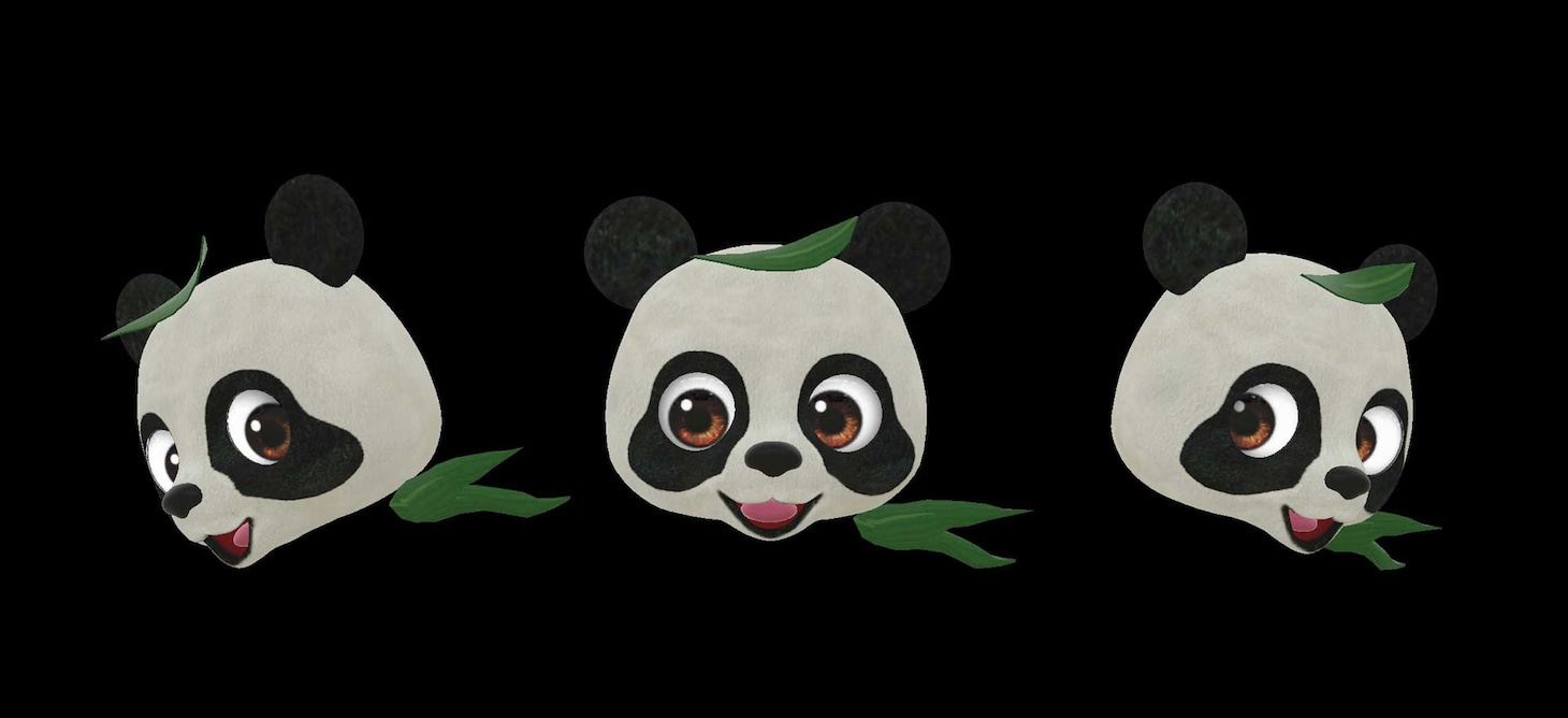 バーチャルキャラクターのシャンシャン。