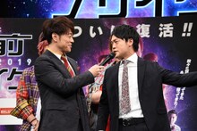 顔や“結婚の仕方”が似ている陣内智則に「お前は俺やねん！」と上位ランクインはないだろうと予想されるおばたのお兄さん（右）。