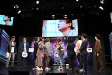 「よしもと男前ブサイクランキング2019」のPR動画でインタビューに応えているアインシュタイン河井。