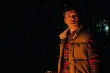 板尾創路主演の「ソロキャンプ」のワンシーン。(c)フジテレビ